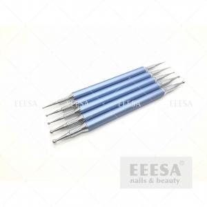 Cheap Luxury Blue DIY Nail Art Tools Professional Different Size Easy To Handle for sale
