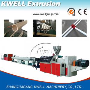 Cheap 16-630mm Plastic Pipe Extrusion Machine, Water Tube Extruder, PVC/UPVC Pipe Making Machine for sale