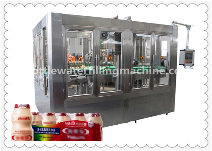 Cheap Automatic Bottle Soybean Milk Hot Filling Machine With 8 Capping Head for sale