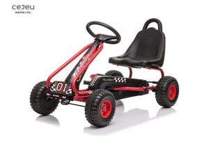 Cheap EN71 Kids Go Karts Adjusted Seat Ride On Pedal Go Kart With Brake for sale