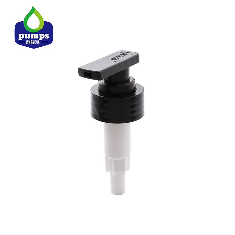 Cheap PET 33/410 Shampoo Bottle Hand Operate Plastic Screw Pump 4CC 3-4 Pressing 4.4g for sale
