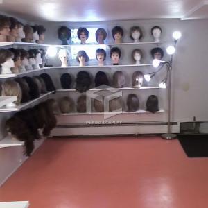 Cheap SS Wig Store Display Furniture for sale