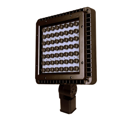 Cheap 3000K Square Commercial LED Flood Lights 80Lm/W Cree Chip for sale