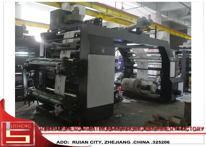 Cheap High Speed Automatic 4 Color Flexo Printing Machine 600mm - 3200mm Width for sale