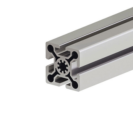 Cheap 50 Series 4.2mm Wall Thickness T Slot Profile Aluminum T Channel Extrusion 3.20kg/m for sale