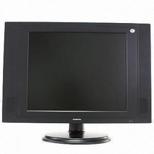 Cheap 17-inch LCD TV Monitor with LED Backlight, Supports TV/AV/VGA/S-Video Input for sale