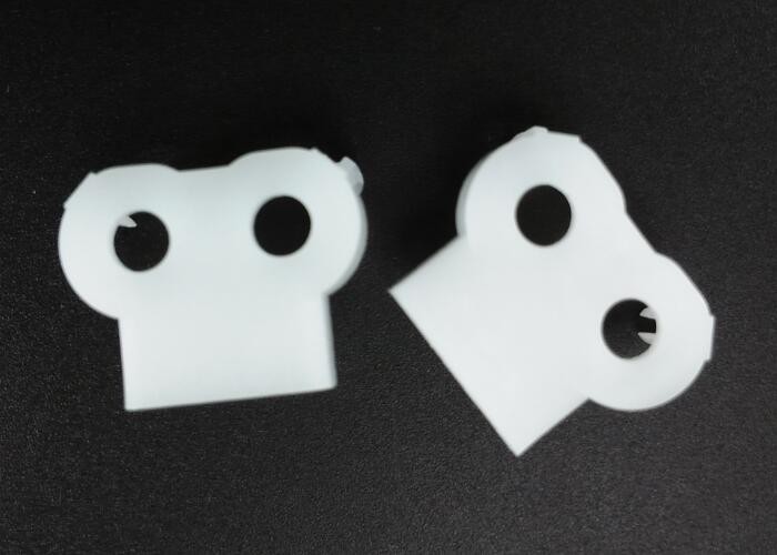 Cheap 30 x 15mm Plastic Injection Moulding Parts Fixed Seat For Communication Device for sale