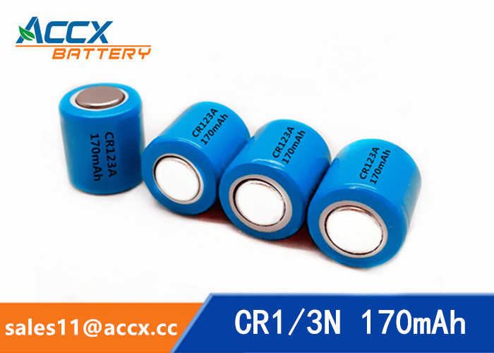 Cheap CR1/3N 3.0V 170mAh limno2 battery manufacturer for sale