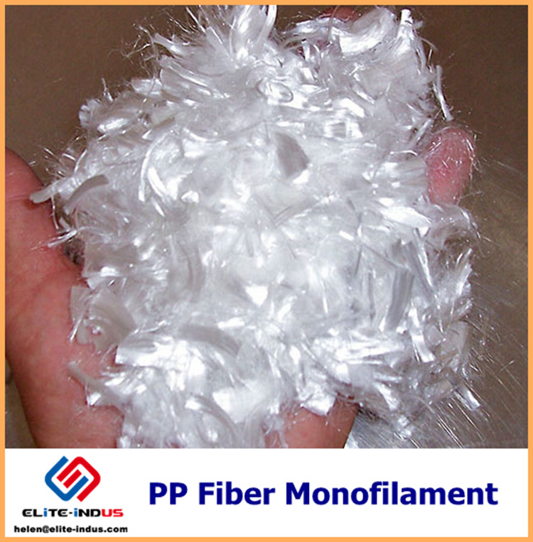 Cheap Good Dispersion Concete Polypropylene Fiber Non-fibrillating Monofilament Fibre for sale