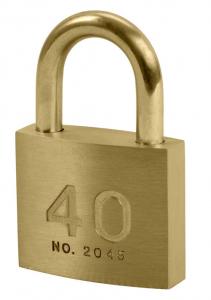 Cheap 40mm brass shackle padlocks, Solid brass padlock key from china padlock manufacturer for sale
