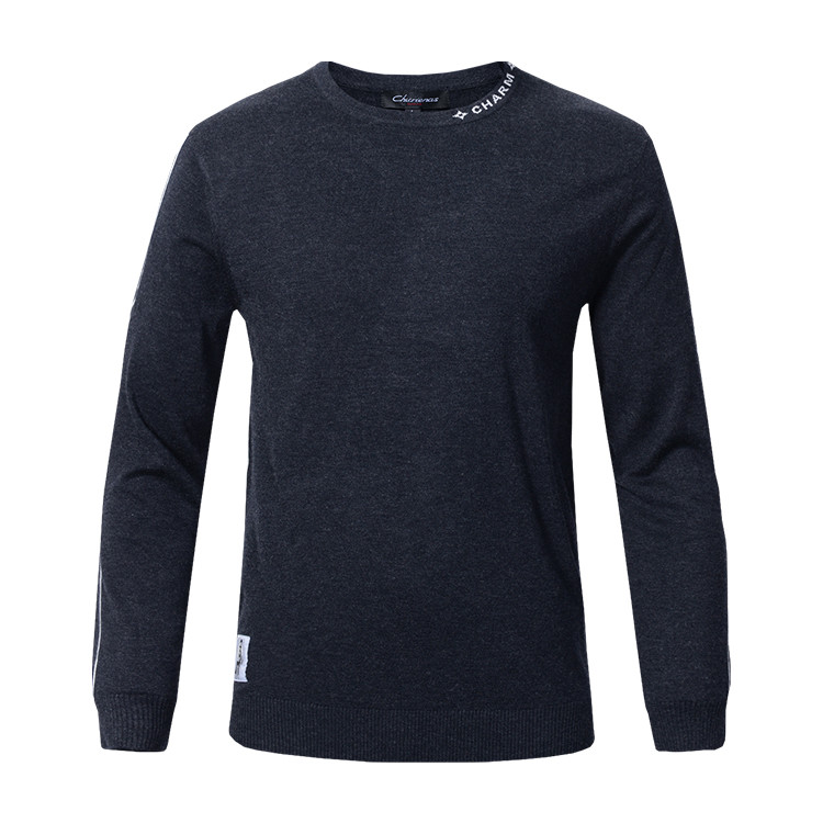 Buy cheap Customizable Mens Cashmere Sweater with Round Collar from wholesalers