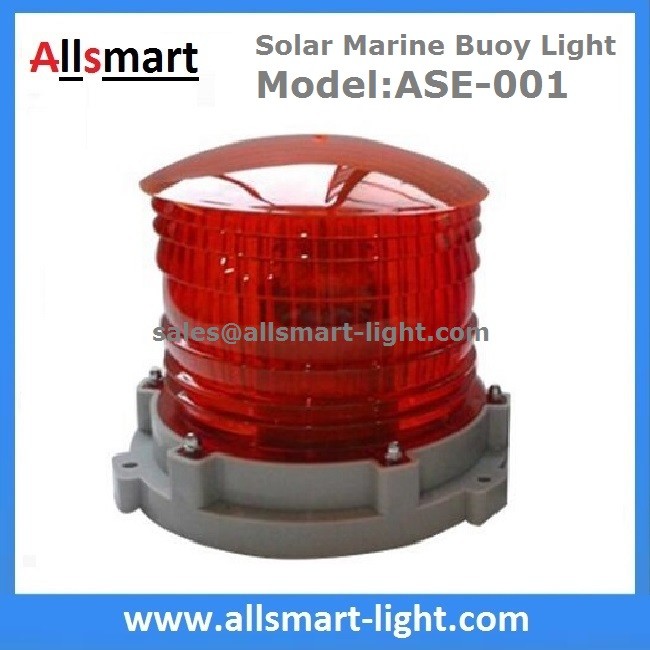 Cheap 2-3NM Solar Marine Beacon Lights Navigation Lantern for Ship Barge Dock Deck Yacht Security Warning for sale