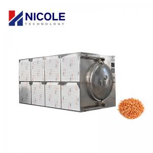 Cheap Environmental Vacuum Microwave Dryer Equipment Silver Color CE Certified for sale