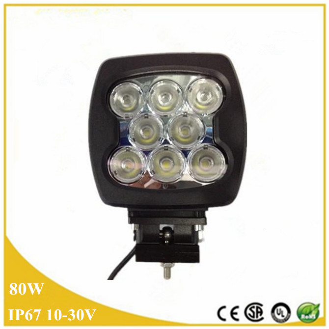 Cheap China supplier 5.5" 80w led working light, auto parts high power led work light for SUV for sale