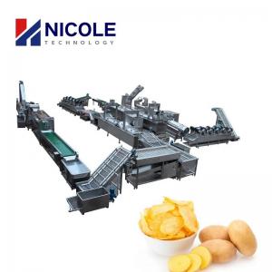 Cheap Fully Automatic SS Potato Chips Manufacturing Machine Production Machine for sale