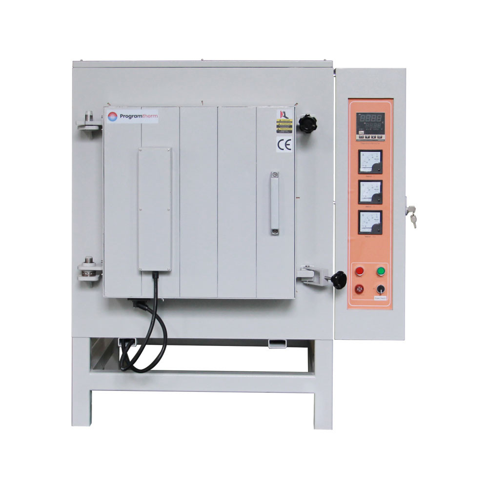 Cheap Radiation Heating Industrial Chamber Furnace 18KW With Brick Insulation Up To 1200°C for sale