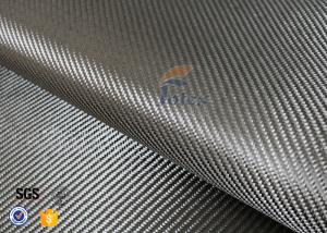 Cheap Black Twill Weave Carbon Fiber Thermal Insulation Materials 3K 6oz 0.3mm for sale