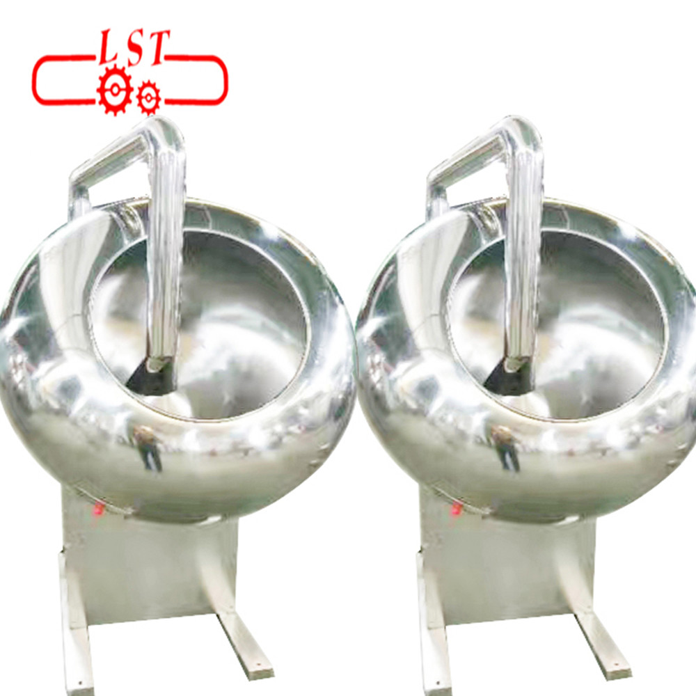 SSS304 Material Chocolate Panning Machine With Speed - Adjustable Motor