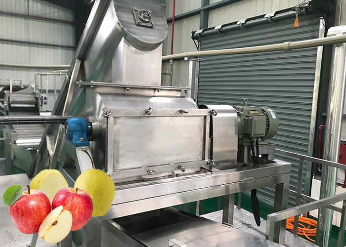 Cheap SUS 304 Apple Juice Concentrate Fruit Processing Line 1500T/Day for sale
