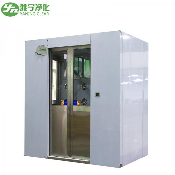 1.1kw Stainless Steel Cleanroom Air Shower With Air Interlocked System