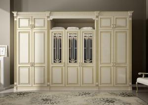Cheap modern bedroom furniture good quality Italian style wooden wardrobe designs for sale