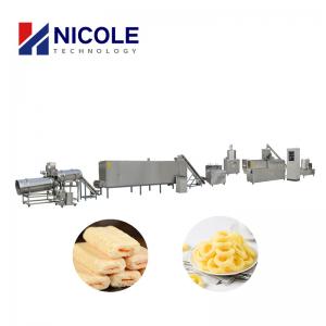 Cheap 500kg/H Ce Snack Food Production Line Twin Screw Stainless Steel Puffed Core Filling for sale