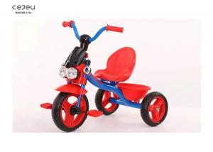 Cheap Front Basket Kid Riding Tricycle 18kg 3 Eva Wheels Ride On Trikes for sale