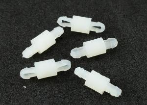 Cheap PA66 SPP PCB Standoff Hardware , 4mm - 16 mm White Nylon PCB Spacers for sale
