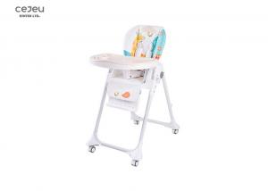 Cheap 6 Months EN14988 Baby Feeding High Chair 8.2KG PVC Seat Cover for sale