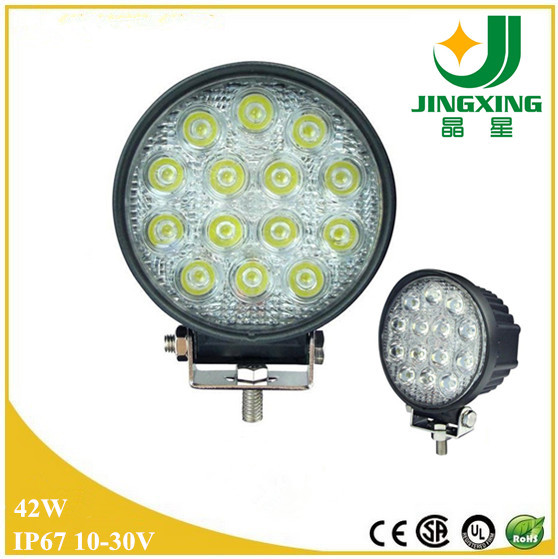 Cheap Excellent 6000k 12v 3150lm 4" 42w cree led work light for offroad for sale