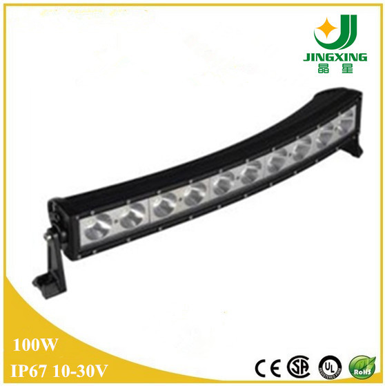 Cheap 10w 20''/20 inch curved off road led light bar cree / 100w Curved Led Light Bar for sale