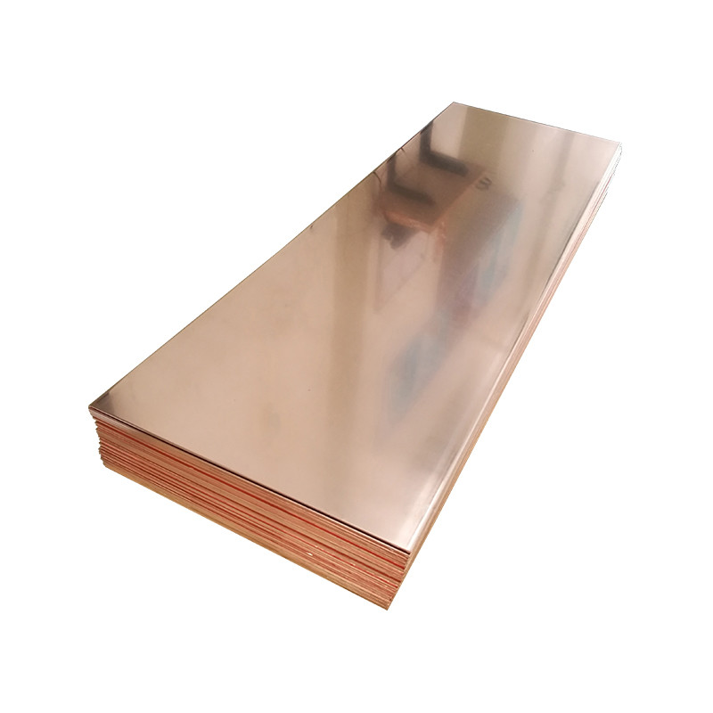 Cheap Annealed Pure Copper Sheet Bright Surface Heat Treating for sale