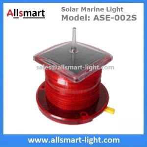 Cheap 2-3NM 15LED Flash Solar Marine Aquaculture Lights With Spike Drive Bird Needle Sea Signal Solar Buoy Security Lamp for sale