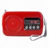 Buy cheap Multimedia FM Radio with USB/TF Card Port, SD/MMC Card Reader and Li-battery from wholesalers