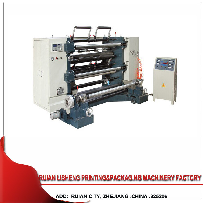 Cheap Computer Control Vertical High Speed Slitting Machine for Roll Nylon Film / paper for sale