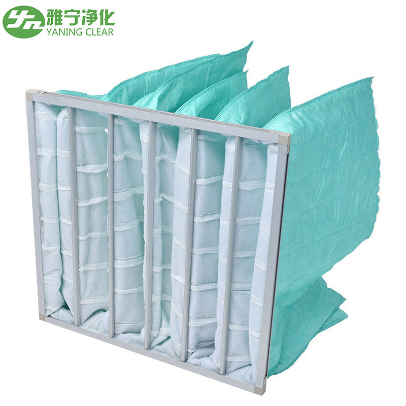 Buy cheap Havc System Pocket Bag Filter F5 F6 F7 F8 F9 Medium Efficiency For Cleanroom from wholesalers
