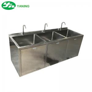 Cheap Customized 304 Stainless Steel Hand Washing Sink With Faucets for sale
