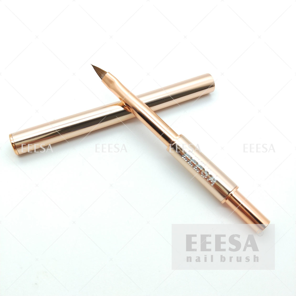 Cheap Rose Gold  3D Nail Brush Rust  Resistant  No Deformation Stable Performance for sale