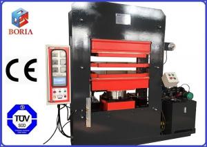 Cheap PLC Controlled Rubber Vulcanizing Press Machine Frame Type With 2 Working Layer for sale