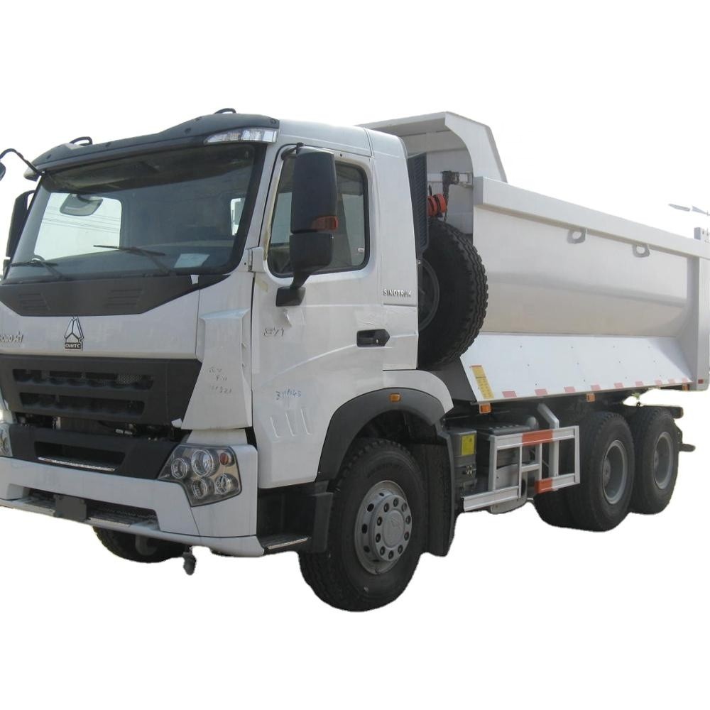Cheap Customer's Request HOWO A7 25 tons 18cbm 371hp length euro 2 emission right hand drive 6X4 A7 dump truck  Sand transportation for sale