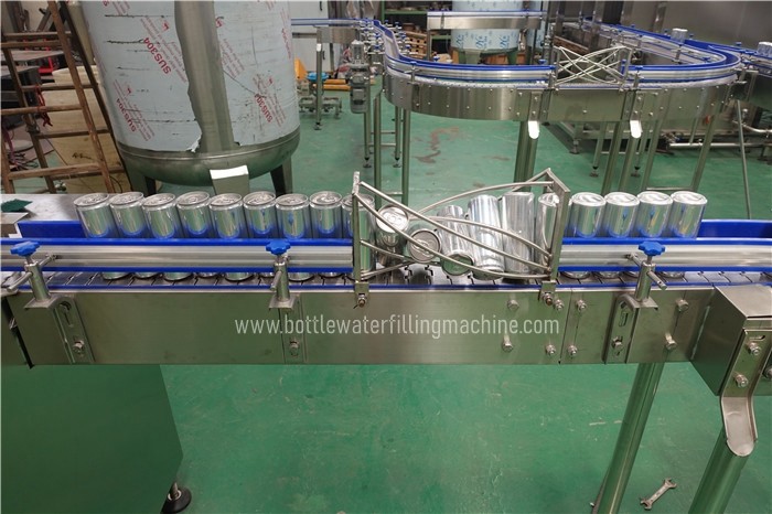 Cheap SUS304 12 Heads Aluminium Tin Can Filling Machine Stepless Speed Regulation for sale
