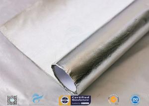 Cheap Waterproof 880g Light Reflect Silver Coated Fabric High Temperature Adhesive for sale