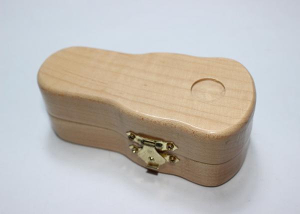 Quality Cover Lid Small Wooden Gift Boxes , Custom Built Wooden Boxes Special Nature Color wholesale