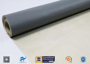 Cheap Satin Weave PTFE Coated Glass Fibre Fabric 260℃ High Temperature Resistance for sale