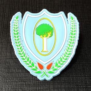 Cheap Clothing Printed TPU Label Badges Heat Transfer 3D Patches Sew Cils Accessories for sale