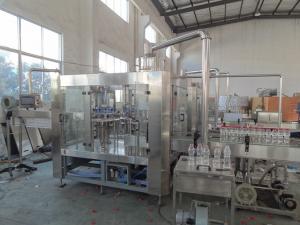 Cheap Beverage Hot Filling Machine 3 In 1 Monoblock Rotary Filling Machines for sale