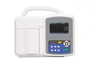 Cheap Portable Compact 3.5 Inch LCD ECG EKG Machine 310mmx260mmx85mm for sale