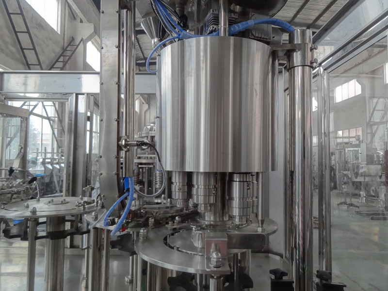 Cheap Automatic Beverage Manufacturing Equipment 4 In 1 Bottle Washing Filling Capping for sale