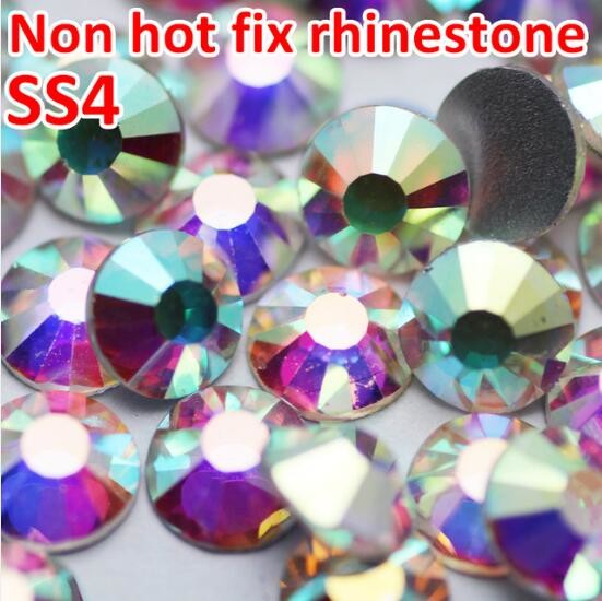 Cheap Top China swaro crystal stone wholesale nails stones for design ss4 crystal ab for sale