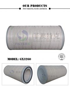 Cheap Pleated Turbine Oil Filter , Not Rust Cartridge Industrial Air Intake Filters for sale